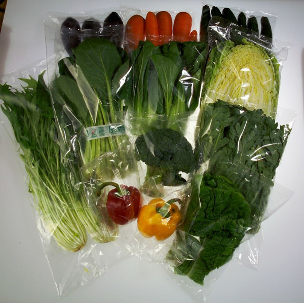 蔬菜菜干包装样品