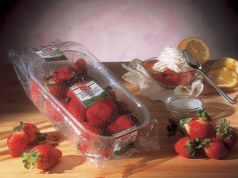 草莓包装机样品